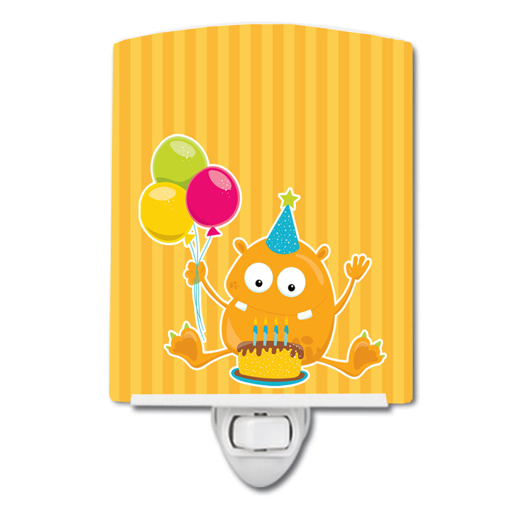 Birthday Monster Orange Ceramic Night Light BB8933CNL - the-store.com