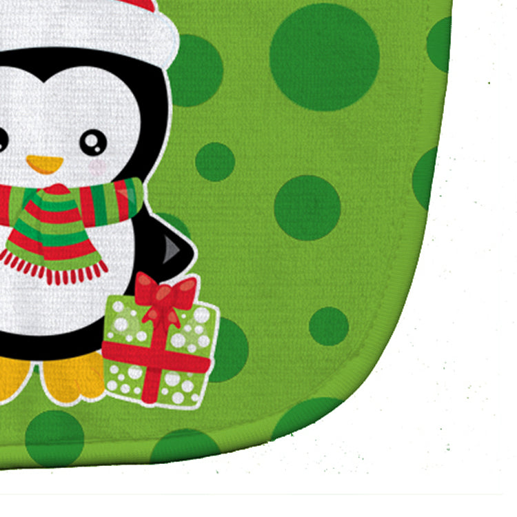 Christmas Penquin Presents Baby Bib BB8945BIB - the-store.com