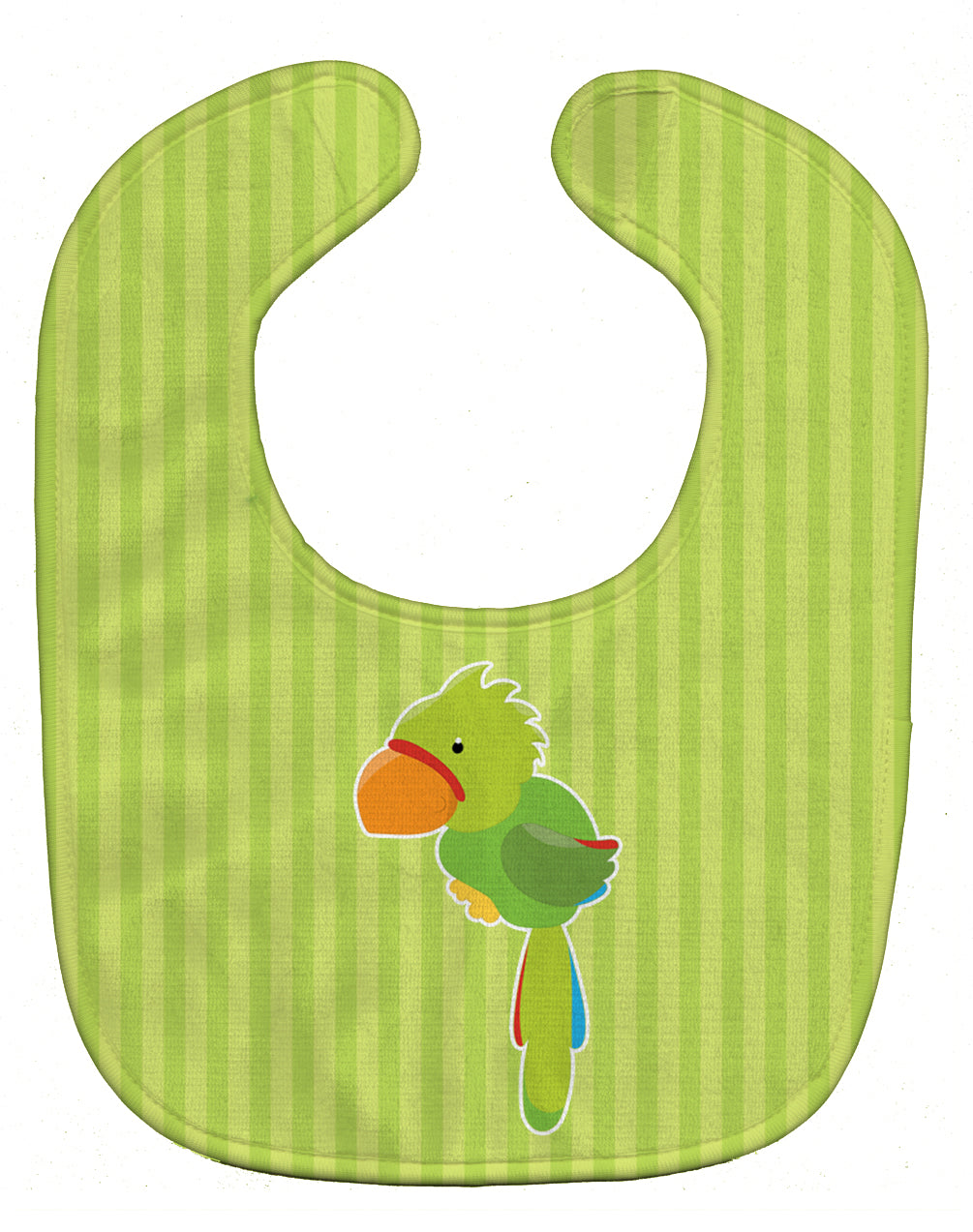 Pirate Parrot Green Baby Bib BB8969BIB - the-store.com