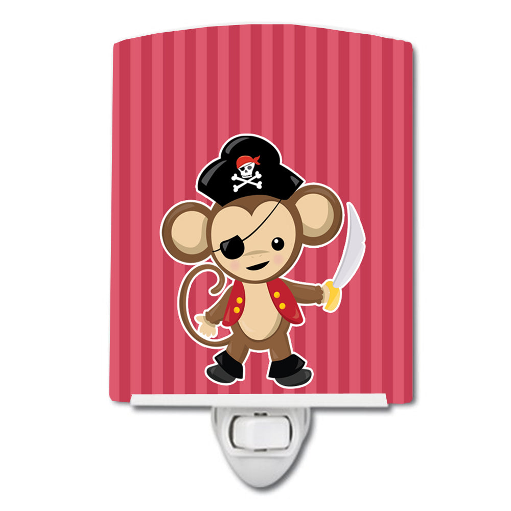 Pirate Monkey Red Ceramic Night Light BB8973CNL - the-store.com