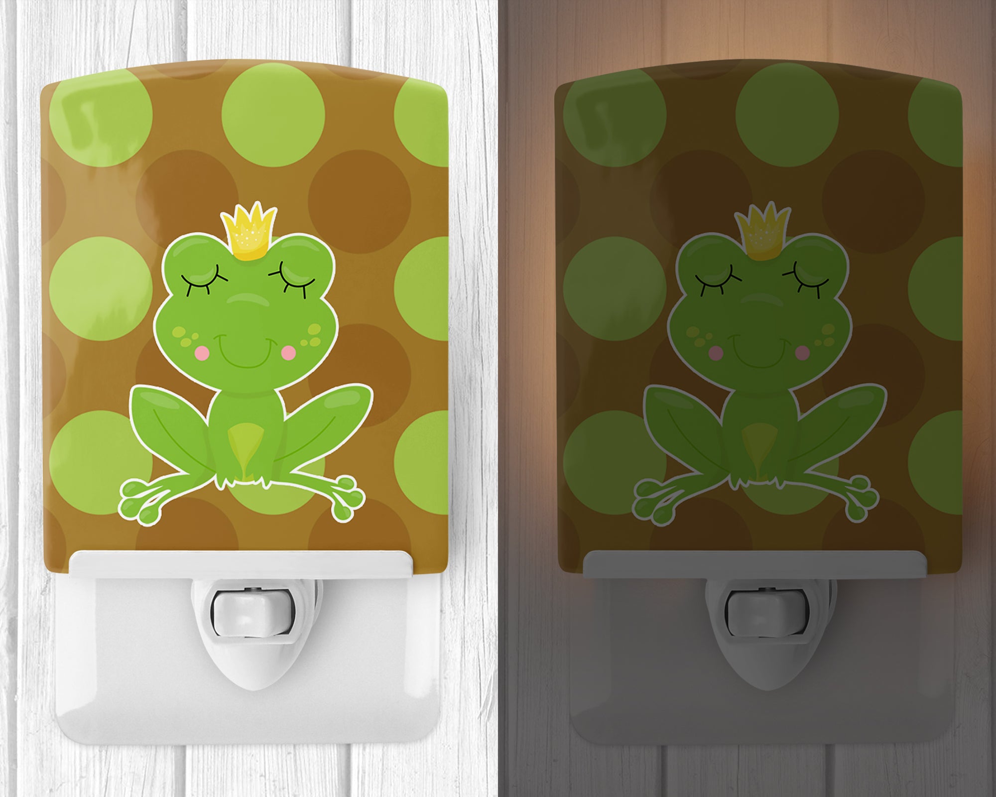 Frog Prince #4 Ceramic Night Light BB8991CNL - the-store.com