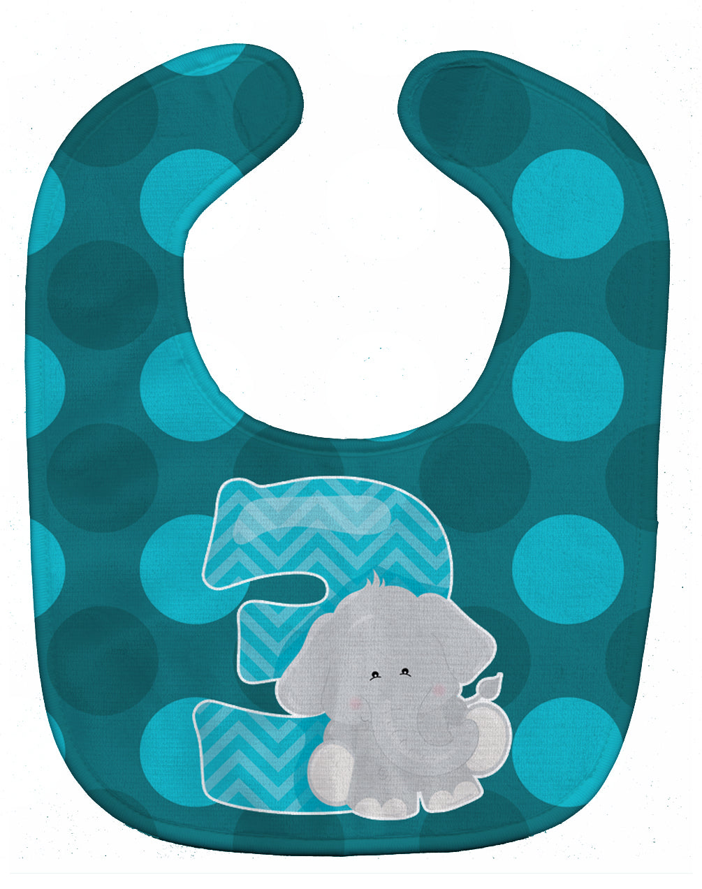 Zoo Month 3 Elephant Baby Bib BB9010BIB - the-store.com