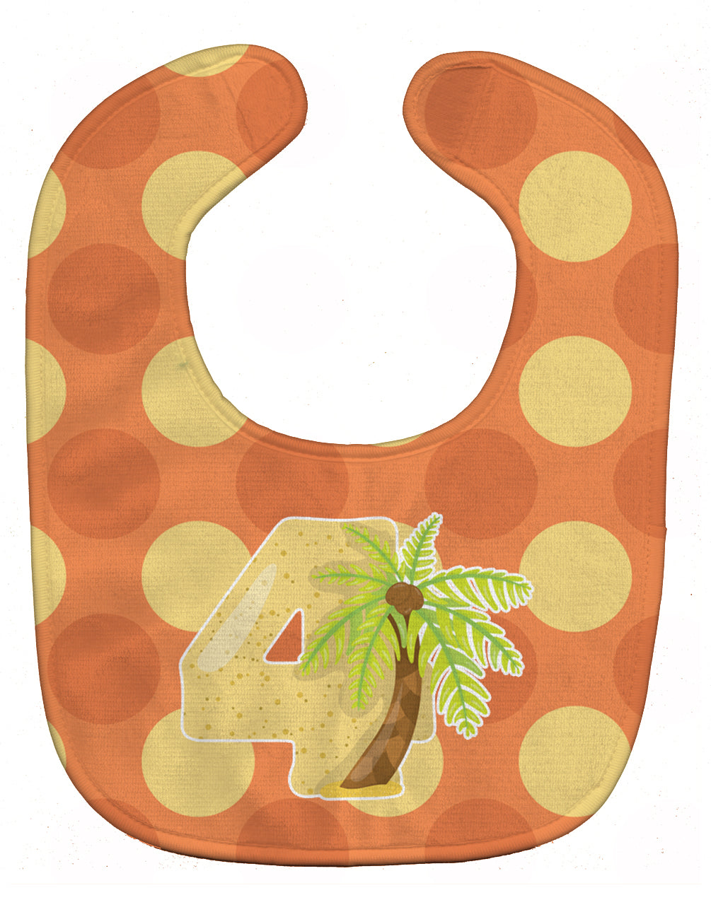 Zoo Month 4 Palm Tree Baby Bib BB9011BIB - the-store.com