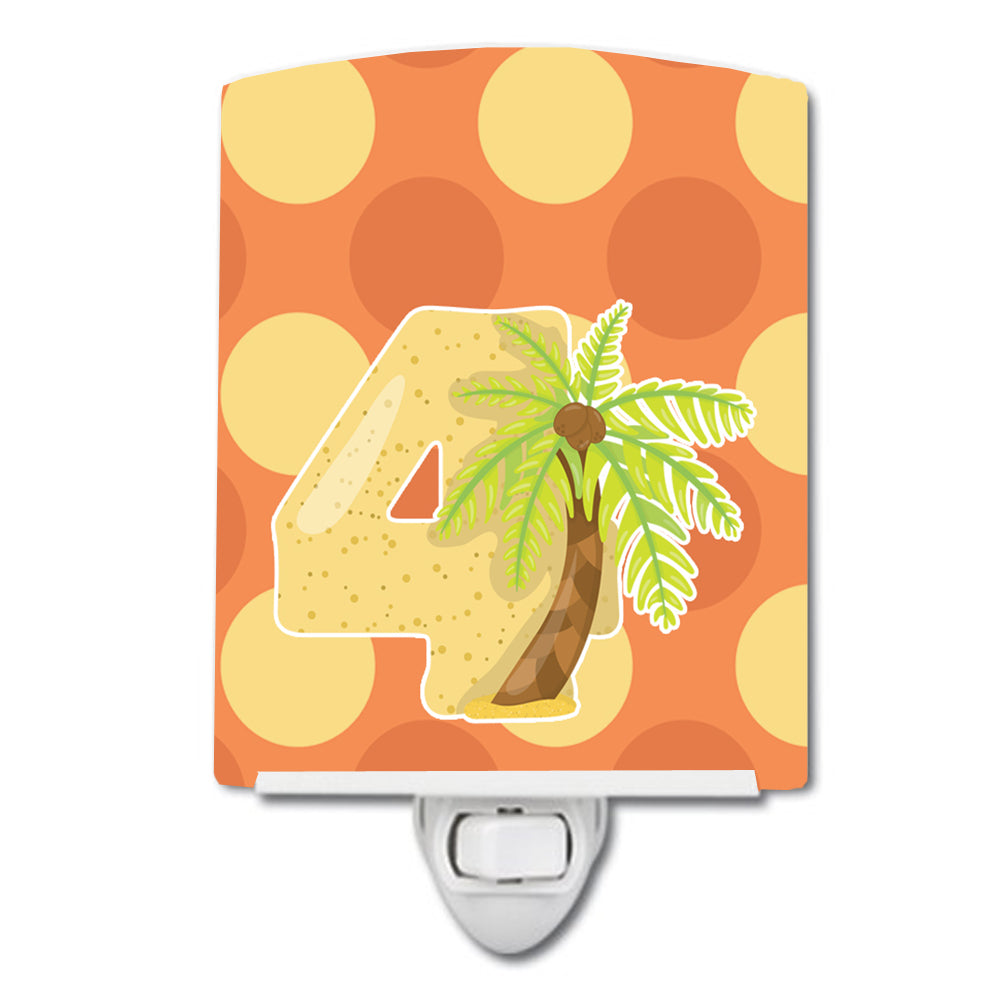 Zoo Month 4 Palm Tree Ceramic Night Light BB9011CNL - the-store.com