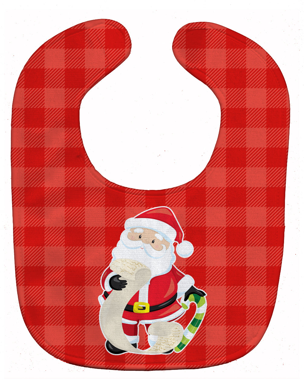 Christmas Santa Claus list Baby Bib BB9021BIB - the-store.com