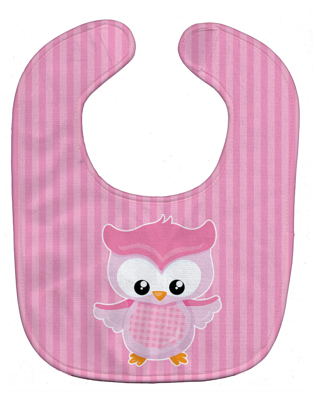 Girl Bird on Pink Baby Bib BB9047BIB - the-store.com