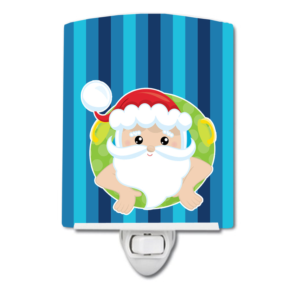 Beach Santa Claus #2 Ceramic Night Light BB9069CNL - the-store.com