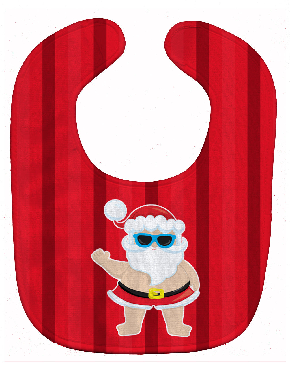 Beach Santa Claus Baby Bib BB9070BIB - the-store.com