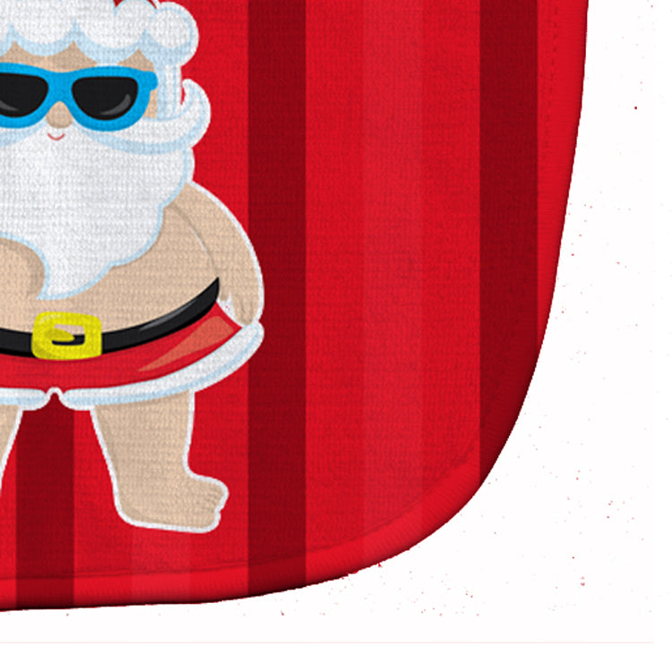 Beach Santa Claus Baby Bib BB9070BIB - the-store.com