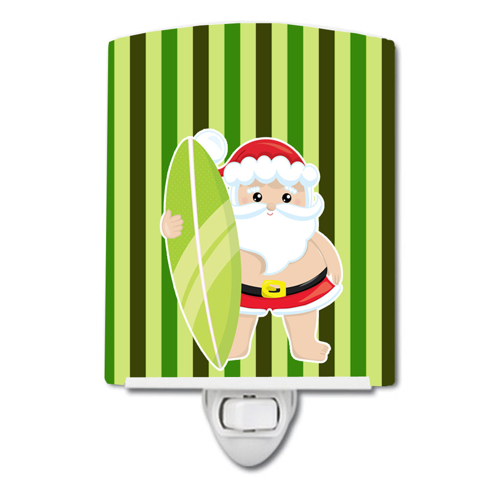 Beach Santa Claus #6 Ceramic Night Light BB9073CNL - the-store.com