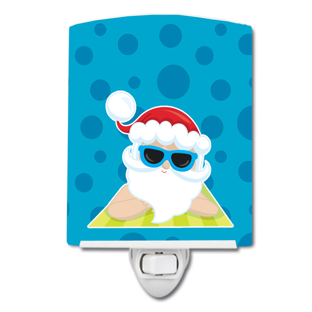 Beach Santa Claus #7 Ceramic Night Light BB9074CNL - the-store.com