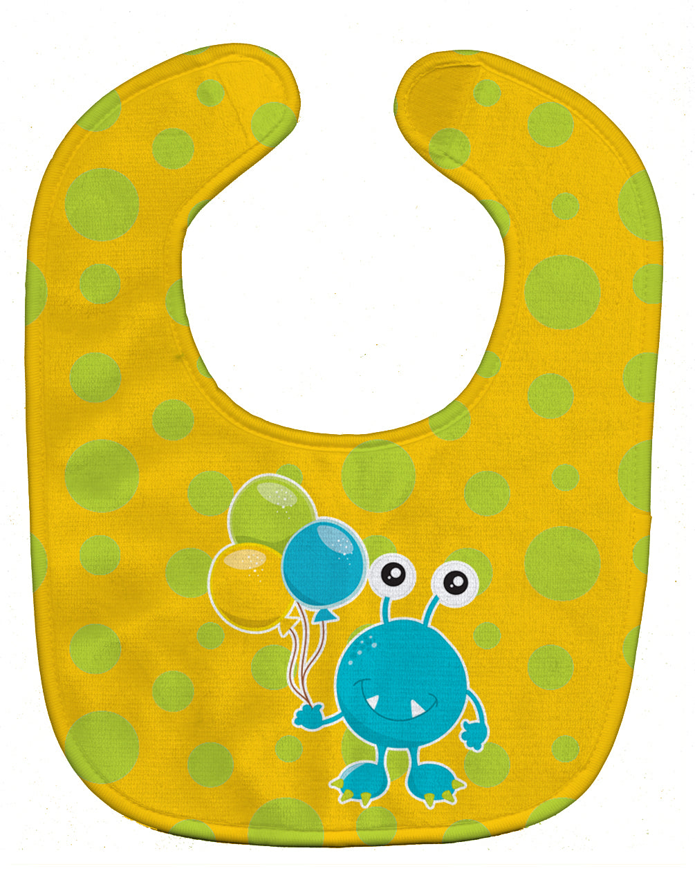 Birthday Monster with Balloons Baby Bib BB9096BIB - the-store.com