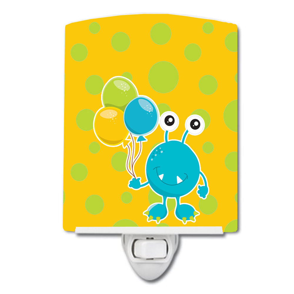 Birthday Monster with Balloons Ceramic Night Light BB9096CNL - the-store.com