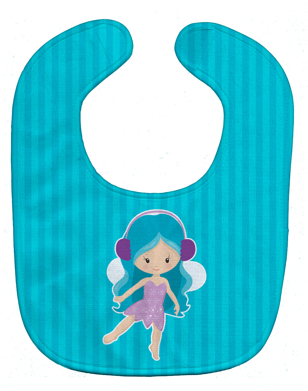 Blue Haired Fairy Baby Bib BB9147BIB - the-store.com