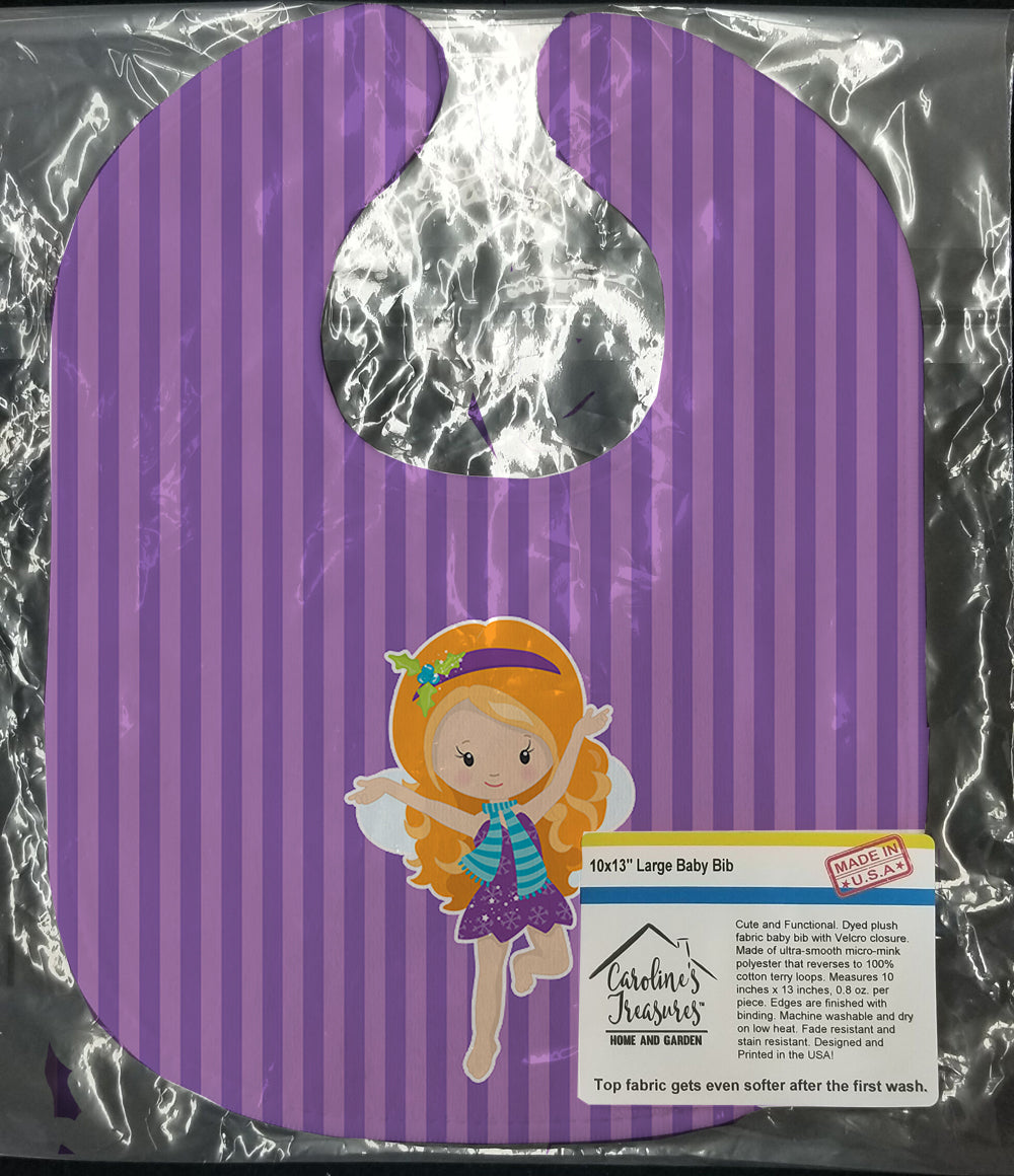 Ginger Haired Fairy Baby Bib BB9148BIB - the-store.com