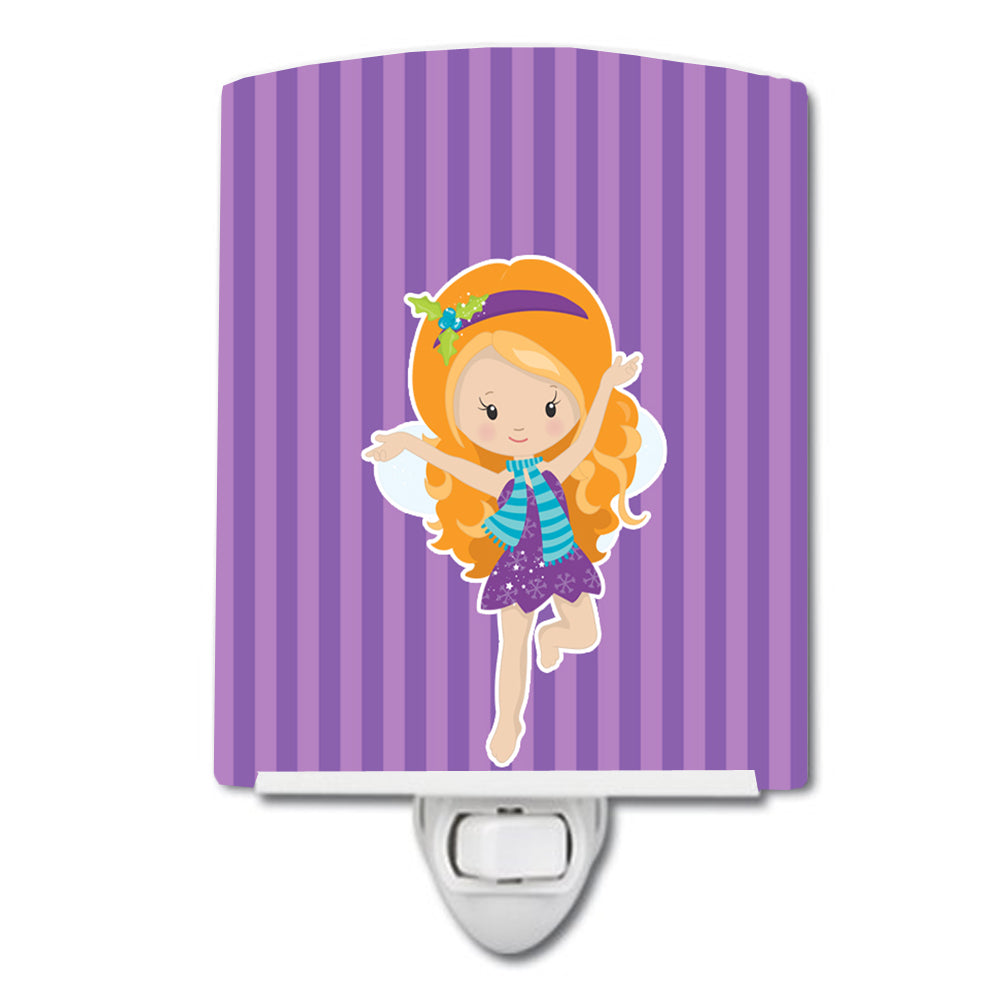 Ginger Haired Fairy #2 Ceramic Night Light BB9148CNL - the-store.com