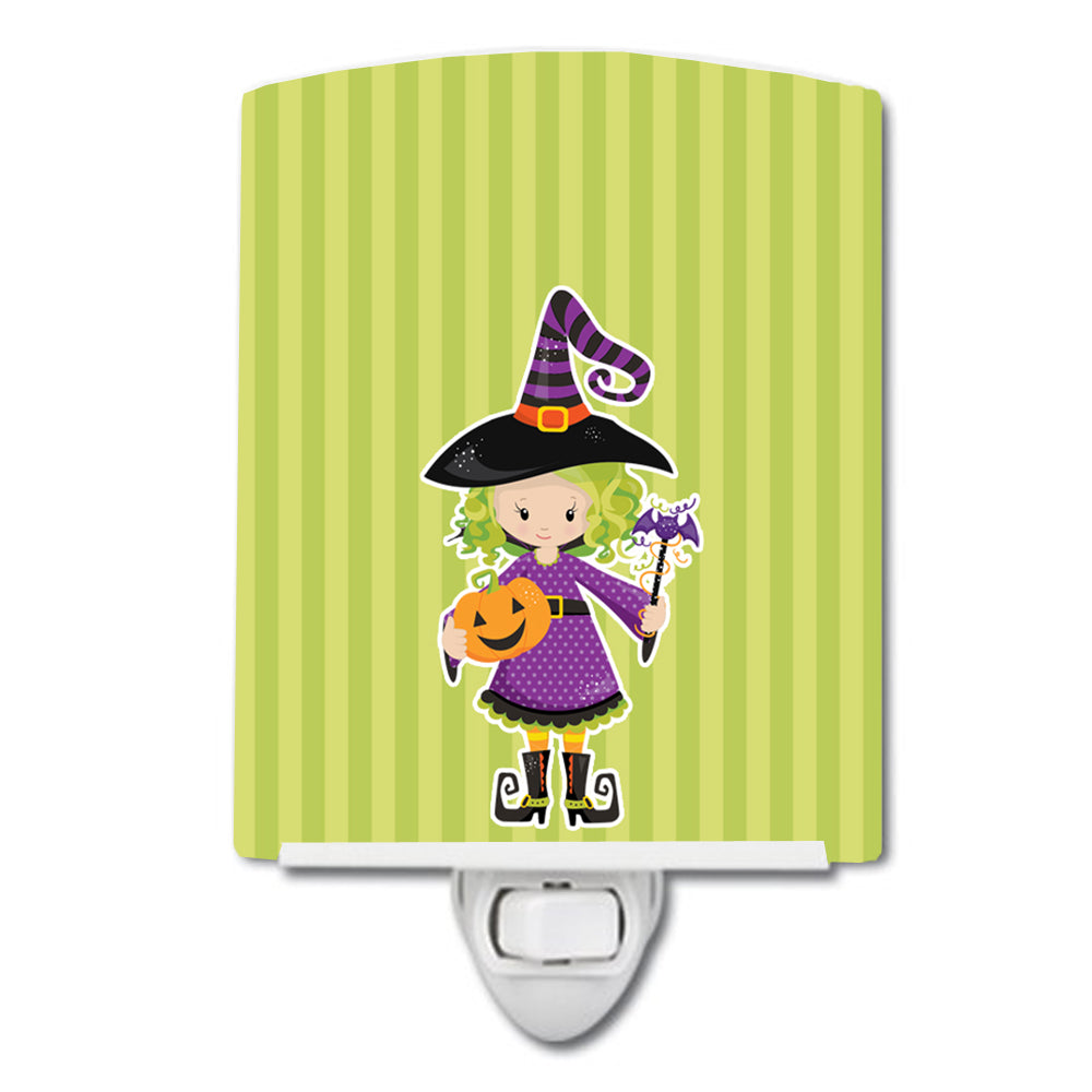 Halloween Witch #2 Ceramic Night Light BB9155CNL - the-store.com