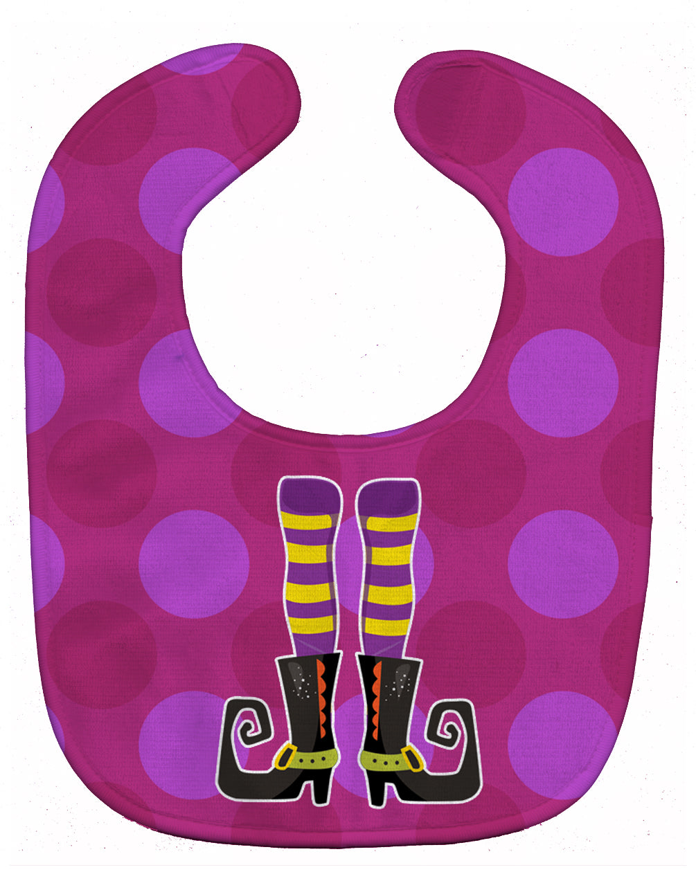 Halloween Witch&#39;s Legs Baby Bib BB9159BIB - the-store.com