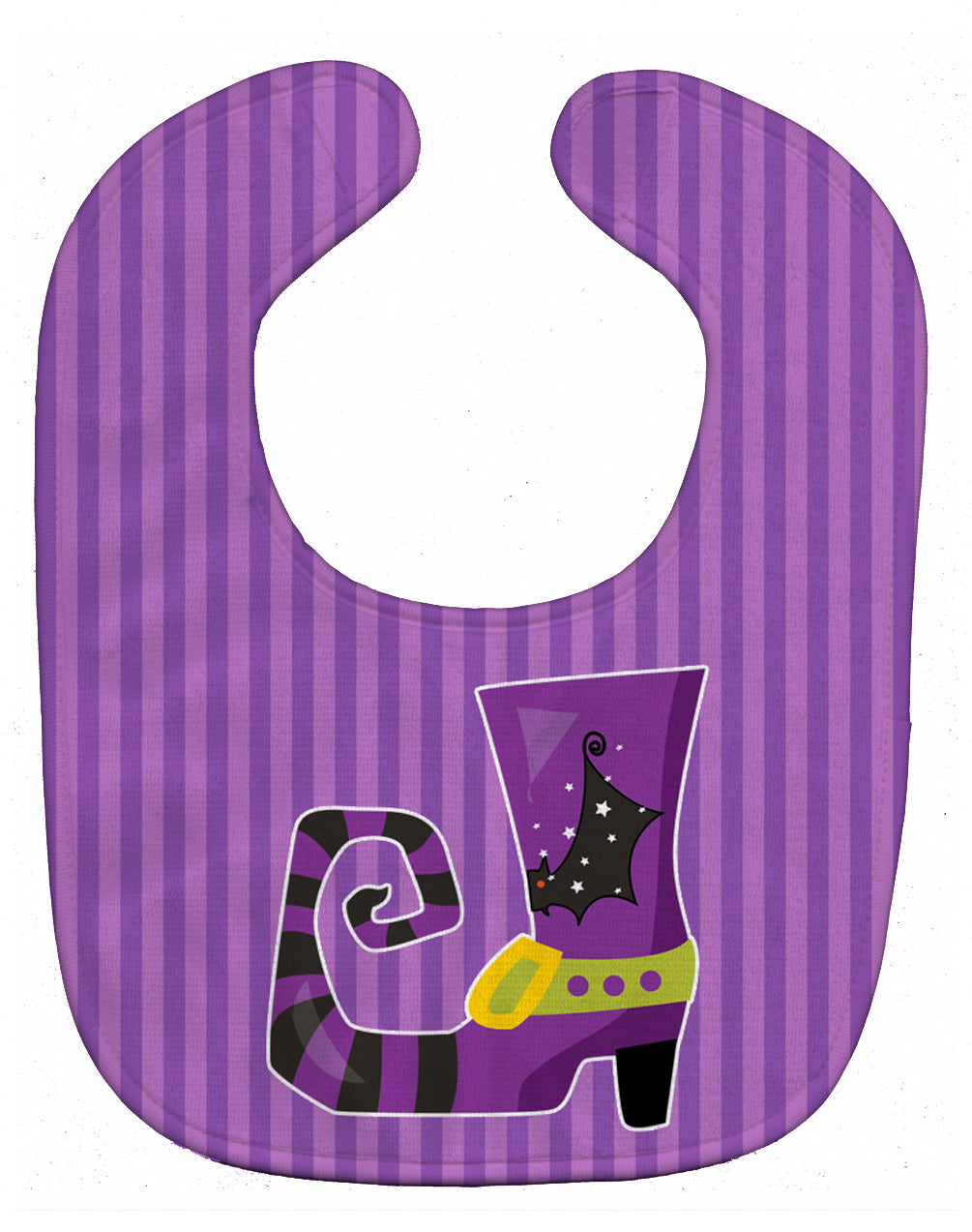 Halloween Witch's Shoe Baby Bib BB9163BIB - the-store.com