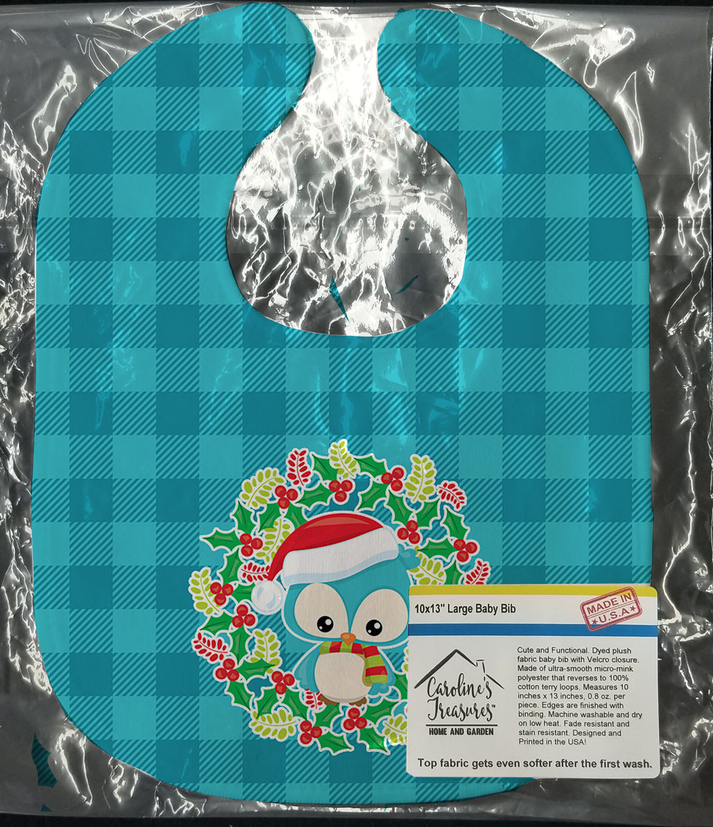 Christmas Owl Baby Bib BB9172BIB - the-store.com