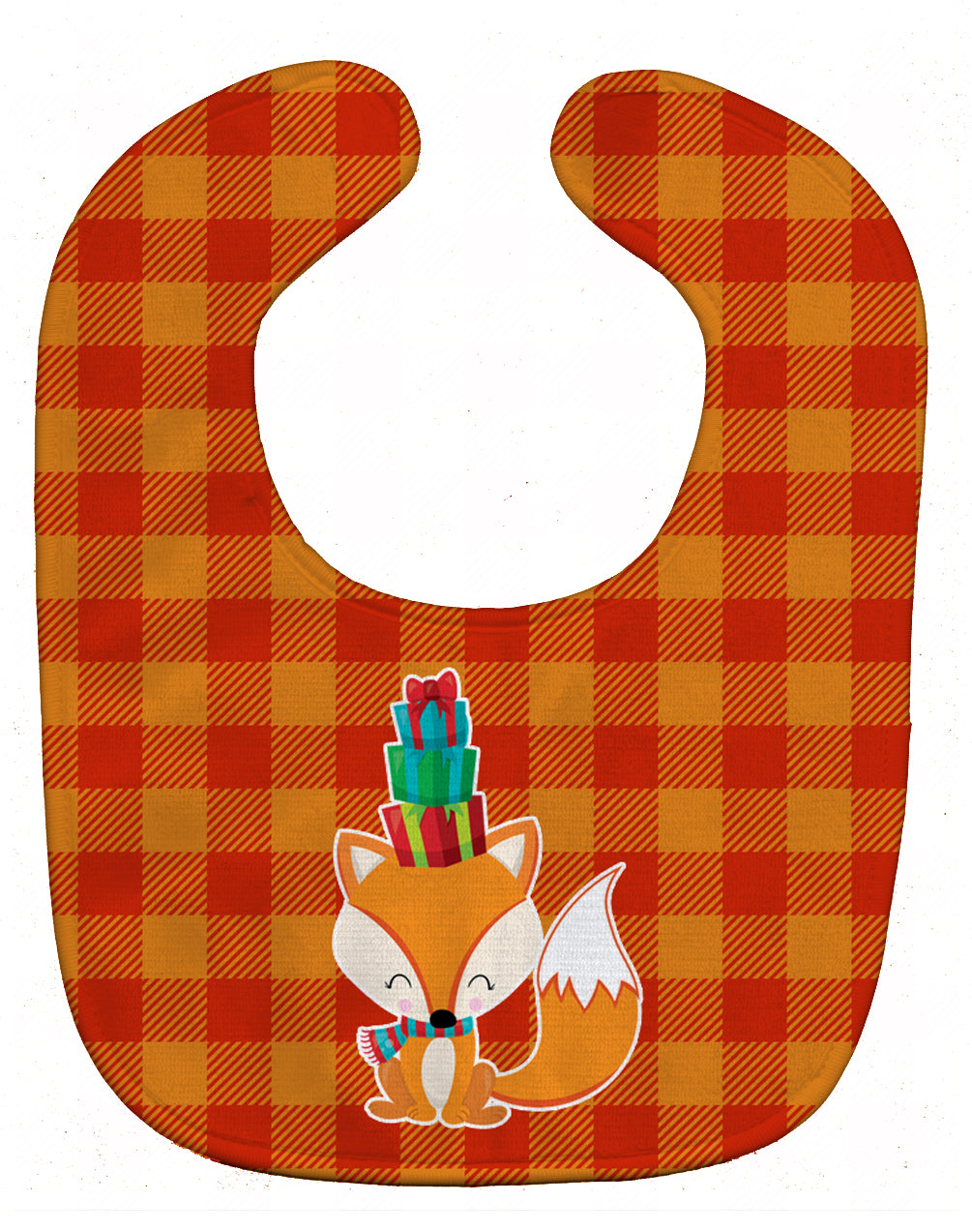 Christmas Fox Baby Bib BB9173BIB - the-store.com