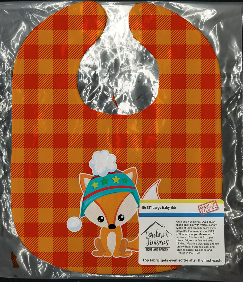 Christmas Fox Baby Bib BB9174BIB - the-store.com