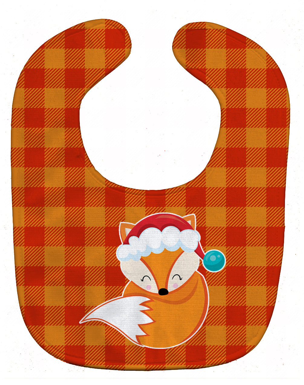 Christmas Fox Baby Bib BB9175BIB - the-store.com