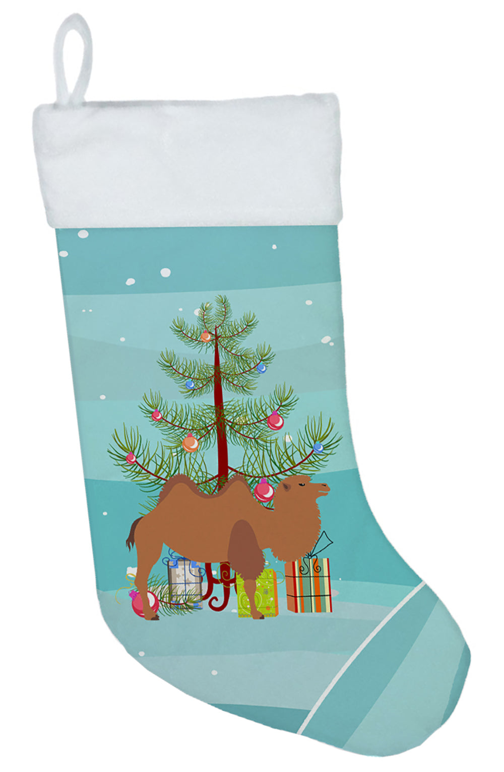 Bactrian Camel Christmas Christmas Stocking BB9185CS  the-store.com.