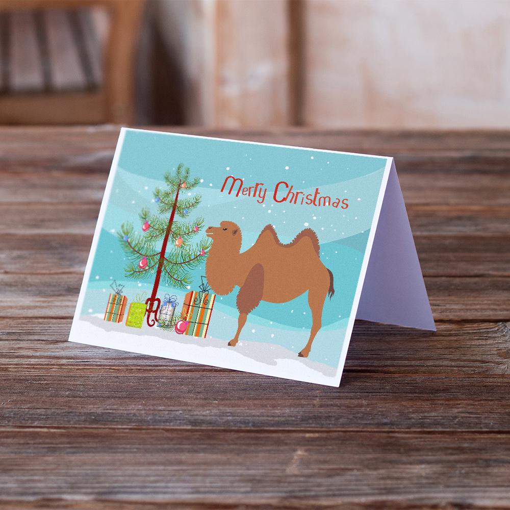 Bactrian Camel Christmas Greeting Cards and Envelopes Pack of 8 - the-store.com