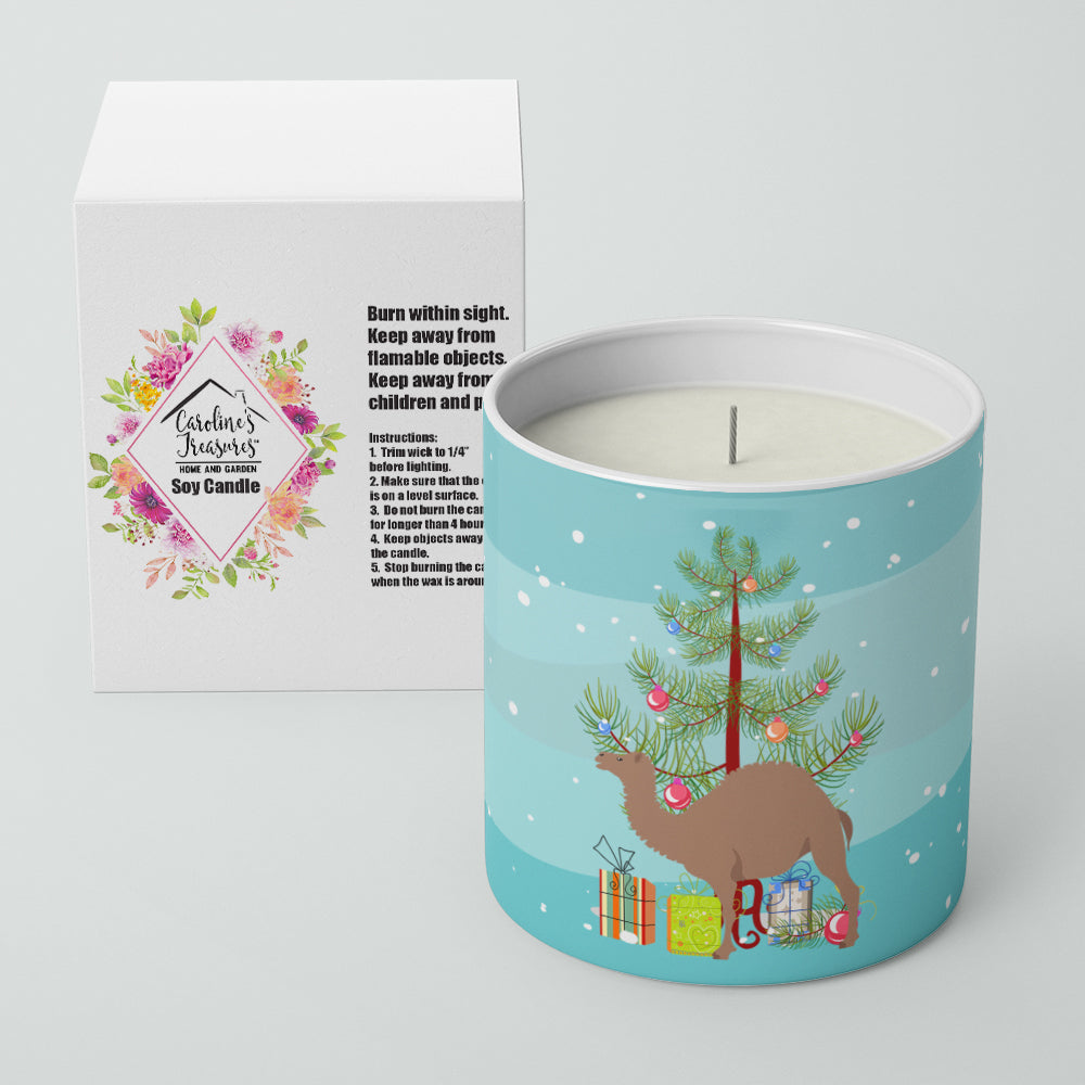 F1 Hybrid Camel Christmas 10 oz Decorative Soy Candle - the-store.com