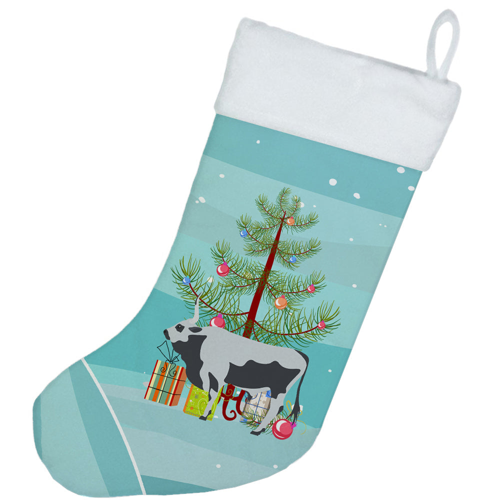 Hungarian Grey Steppe Cow Christmas Christmas Stocking BB9191CS  the-store.com.