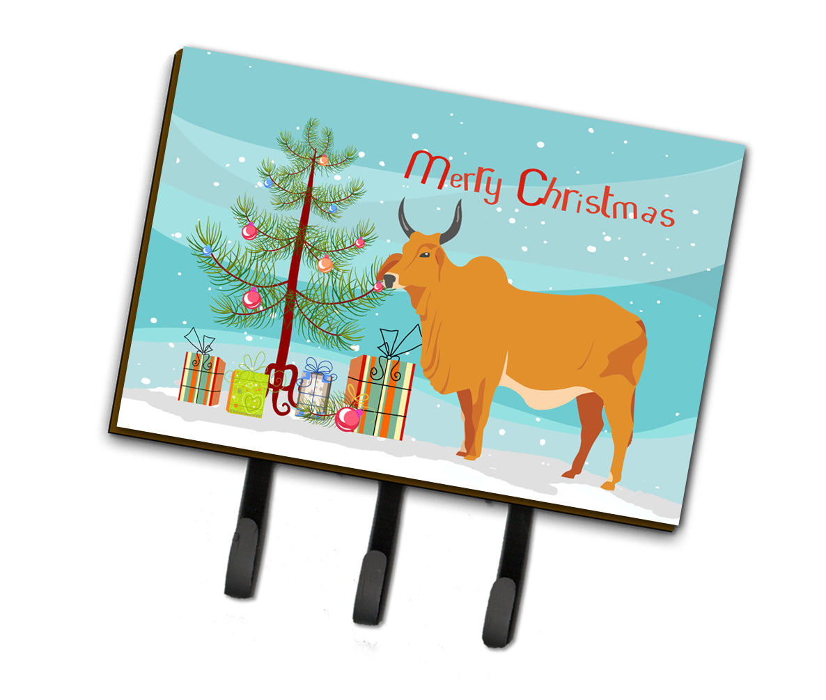 Zebu Indicine Cow Christmas Leash or Key Holder BB9192TH68  the-store.com.