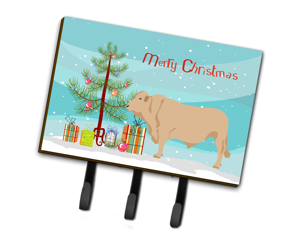 Charolais Cow Christmas Leash or Key Holder BB9193TH68  the-store.com.