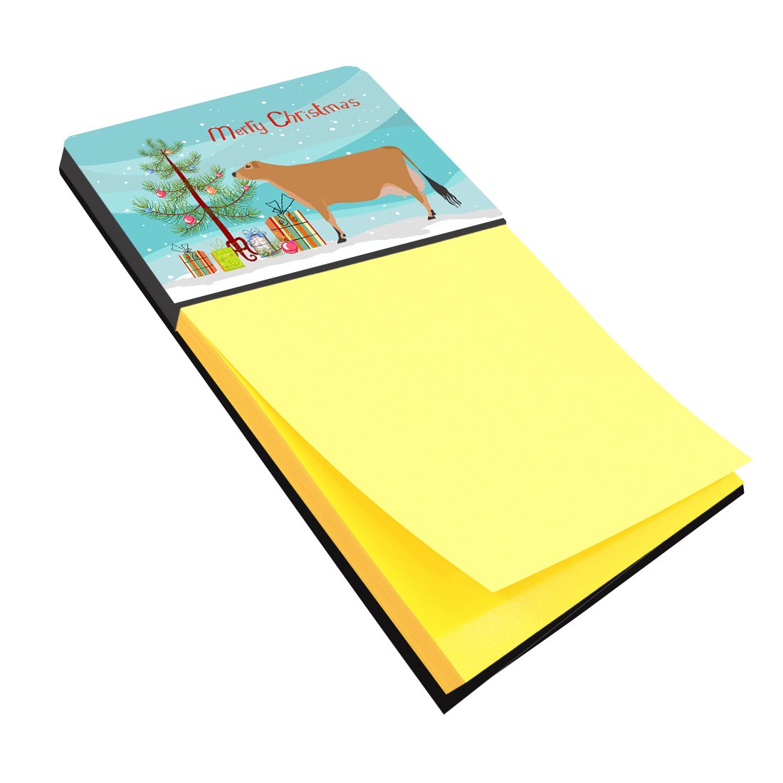 Jersey Cow Christmas Sticky Note Holder BB9196SN by Caroline&#39;s Treasures