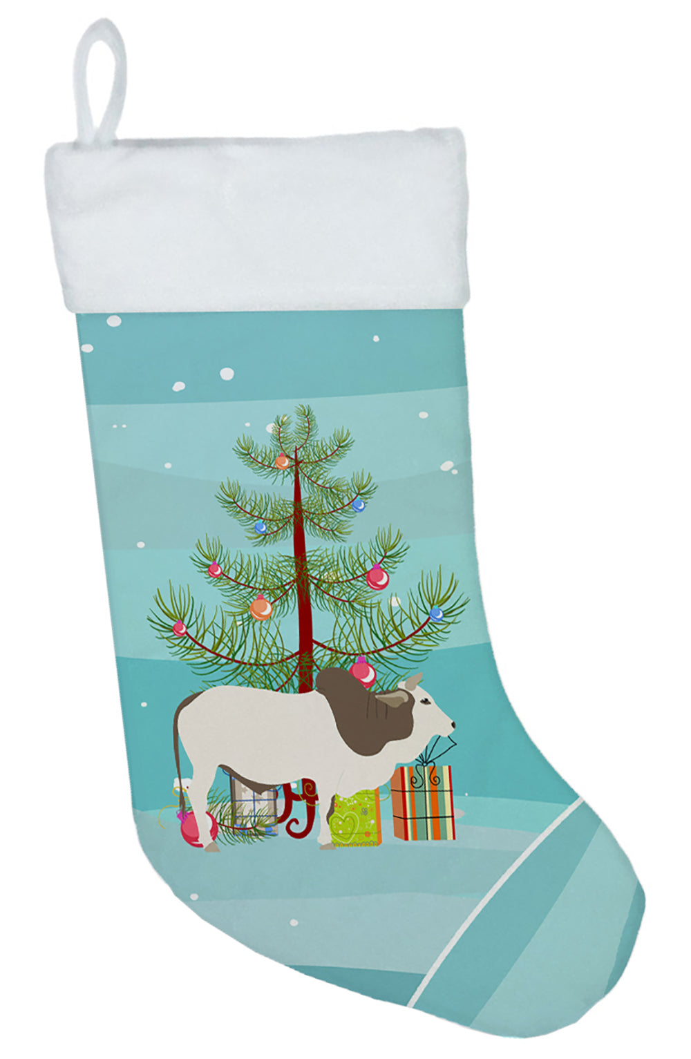 Malvi Cow Christmas Christmas Stocking BB9197CS  the-store.com.