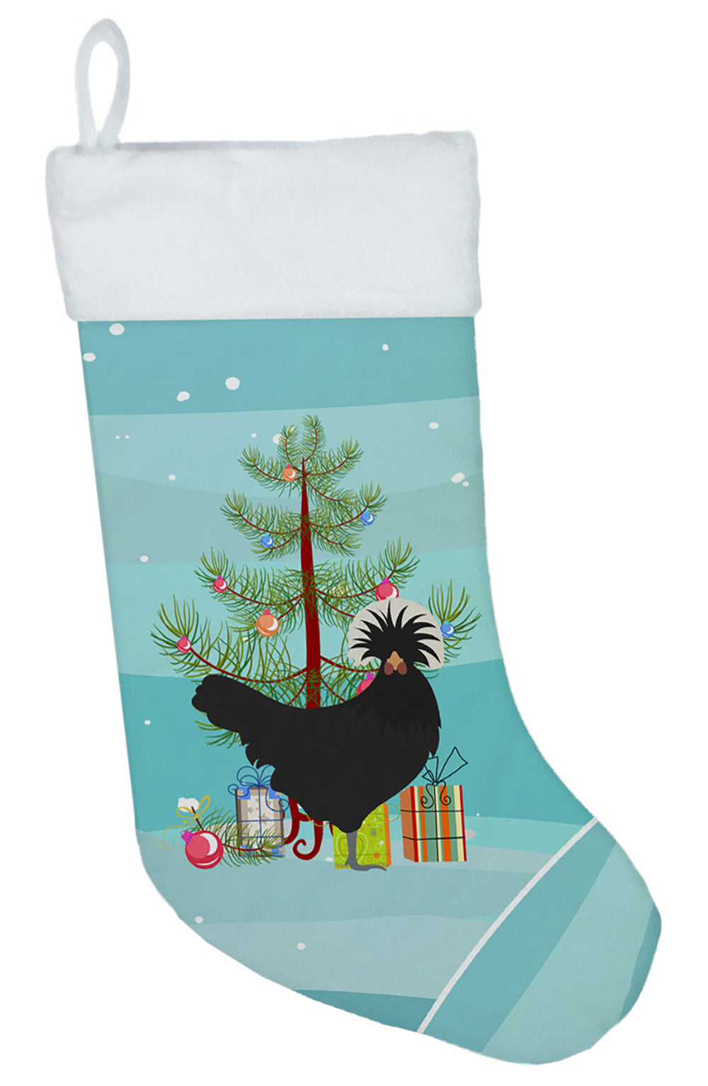 Polish Poland Chicken Christmas Christmas Stocking BB9201CS  the-store.com.