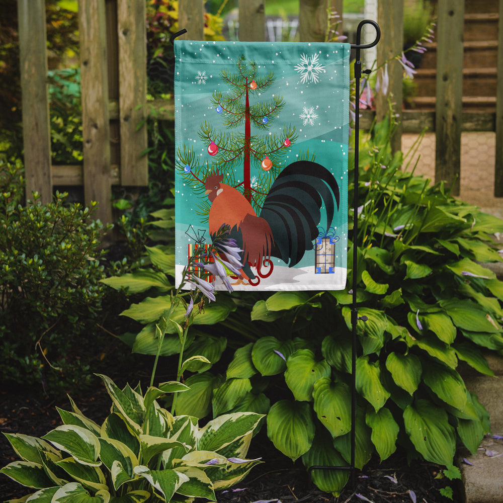 Dutch Bantam Chicken Christmas Flag Garden Size BB9203GF  the-store.com.