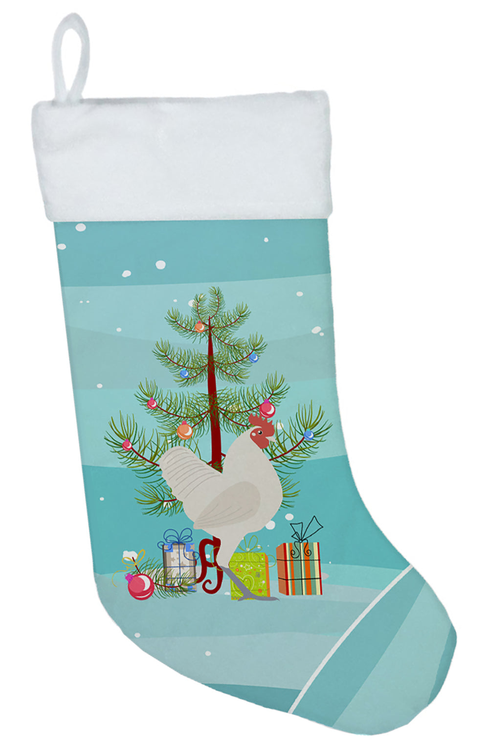 German Langshan Chicken Christmas Christmas Stocking BB9204CS  the-store.com.