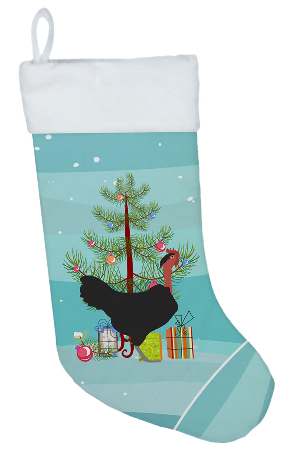 Naked Neck Chicken Christmas Christmas Stocking BB9206CS  the-store.com.