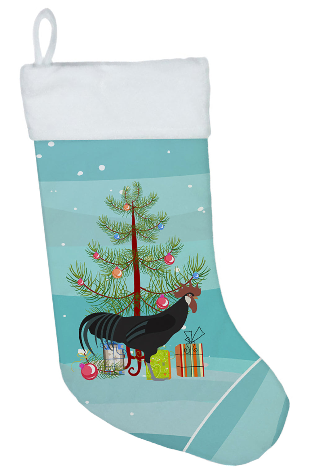 Minorca Ctalalan Chicken Christmas Christmas Stocking BB9208CS  the-store.com.