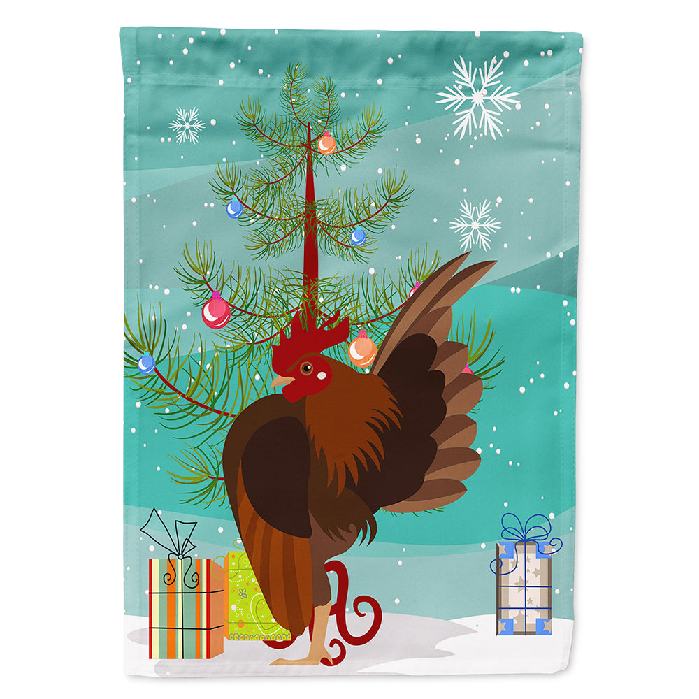 Malaysian Serama Chicken Christmas Flag Canvas House Size BB9209CHF  the-store.com.