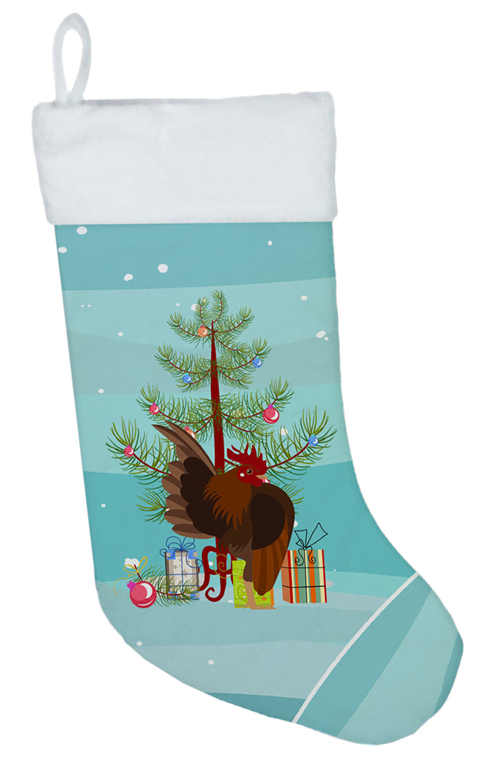 Malaysian Serama Chicken Christmas Christmas Stocking BB9209CS  the-store.com.