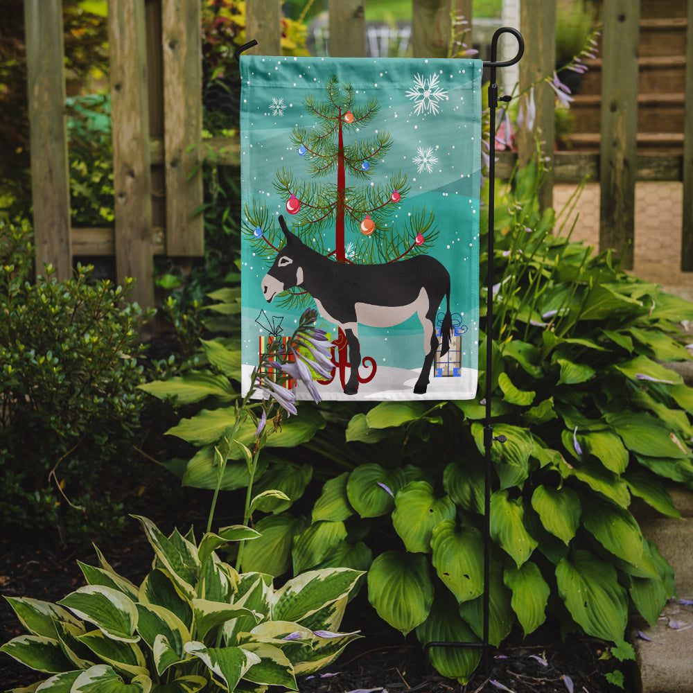 American Mammoth Jack Donkey Christmas Flag Garden Size BB9211GF  the-store.com.