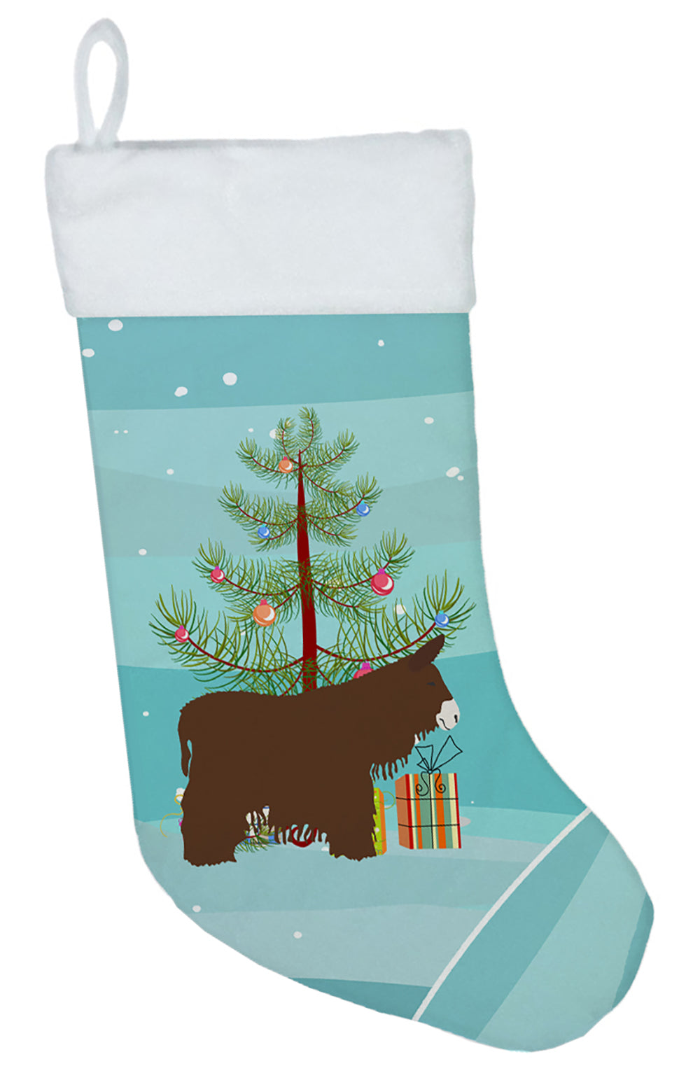 Poitou Poiteuin Donkey Christmas Christmas Stocking BB9219CS  the-store.com.