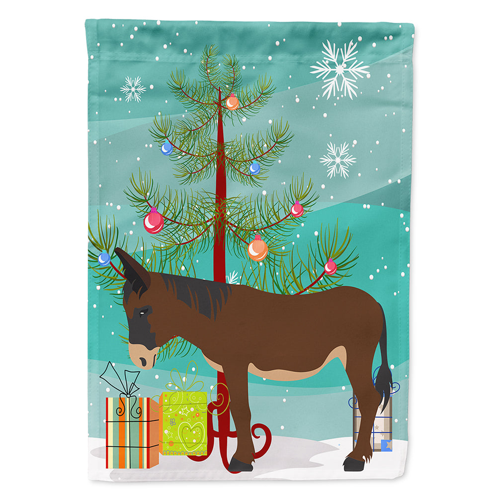 Zamorano-Leones Donkey Christmas Flag Canvas House Size BB9220CHF  the-store.com.