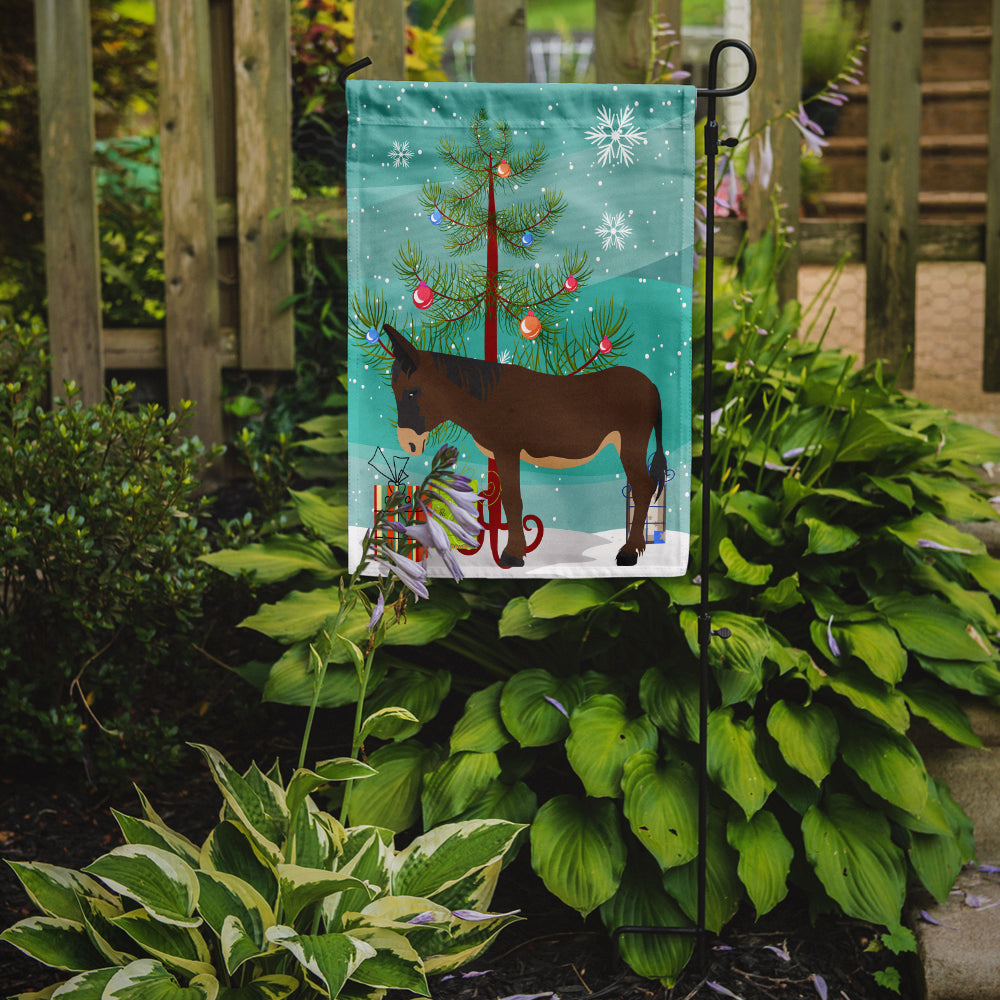 Zamorano-Leones Donkey Christmas Flag Garden Size BB9220GF  the-store.com.