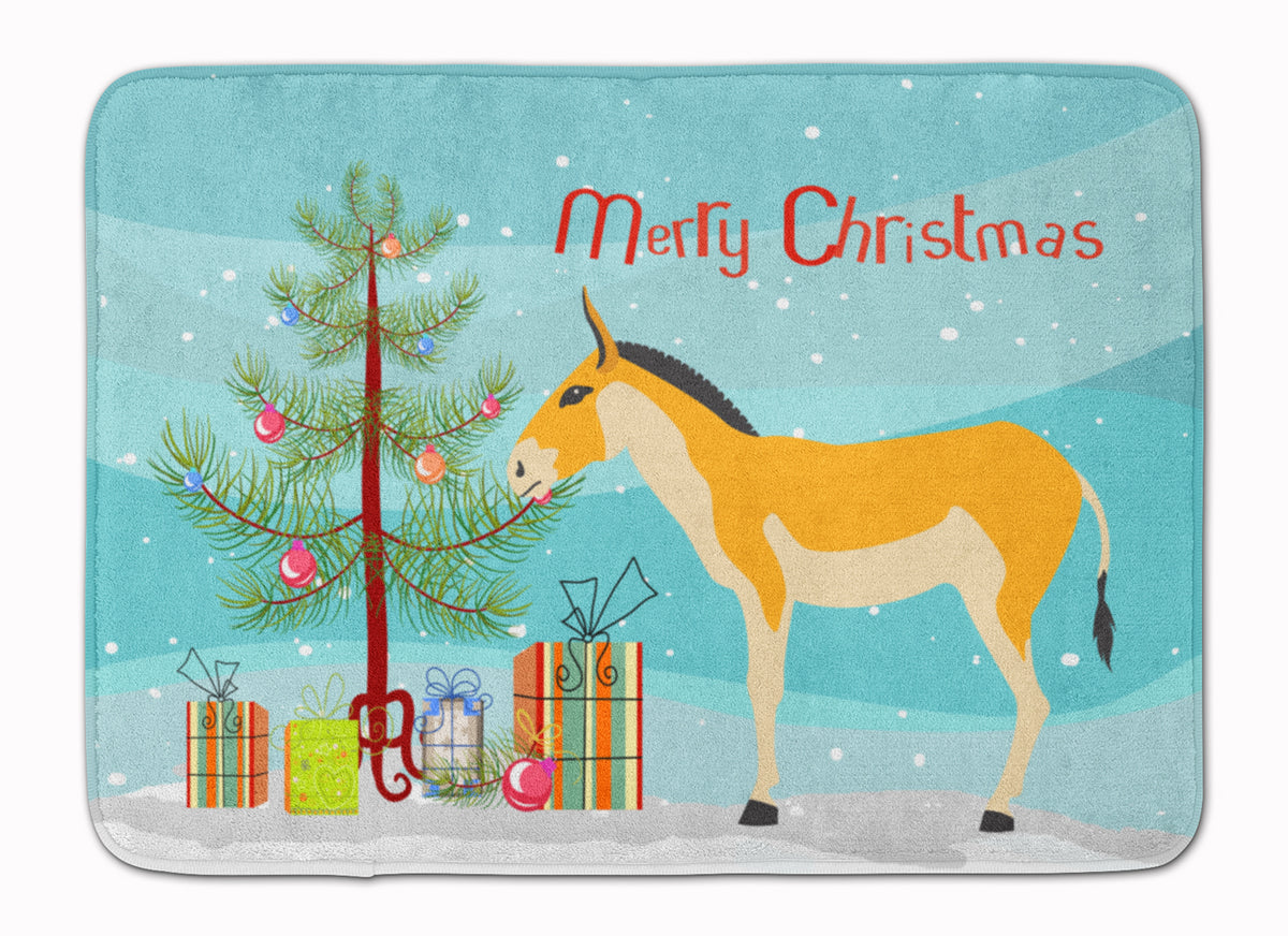 Turkmenian Kulan Donkey Christmas Machine Washable Memory Foam Mat BB9221RUG - the-store.com