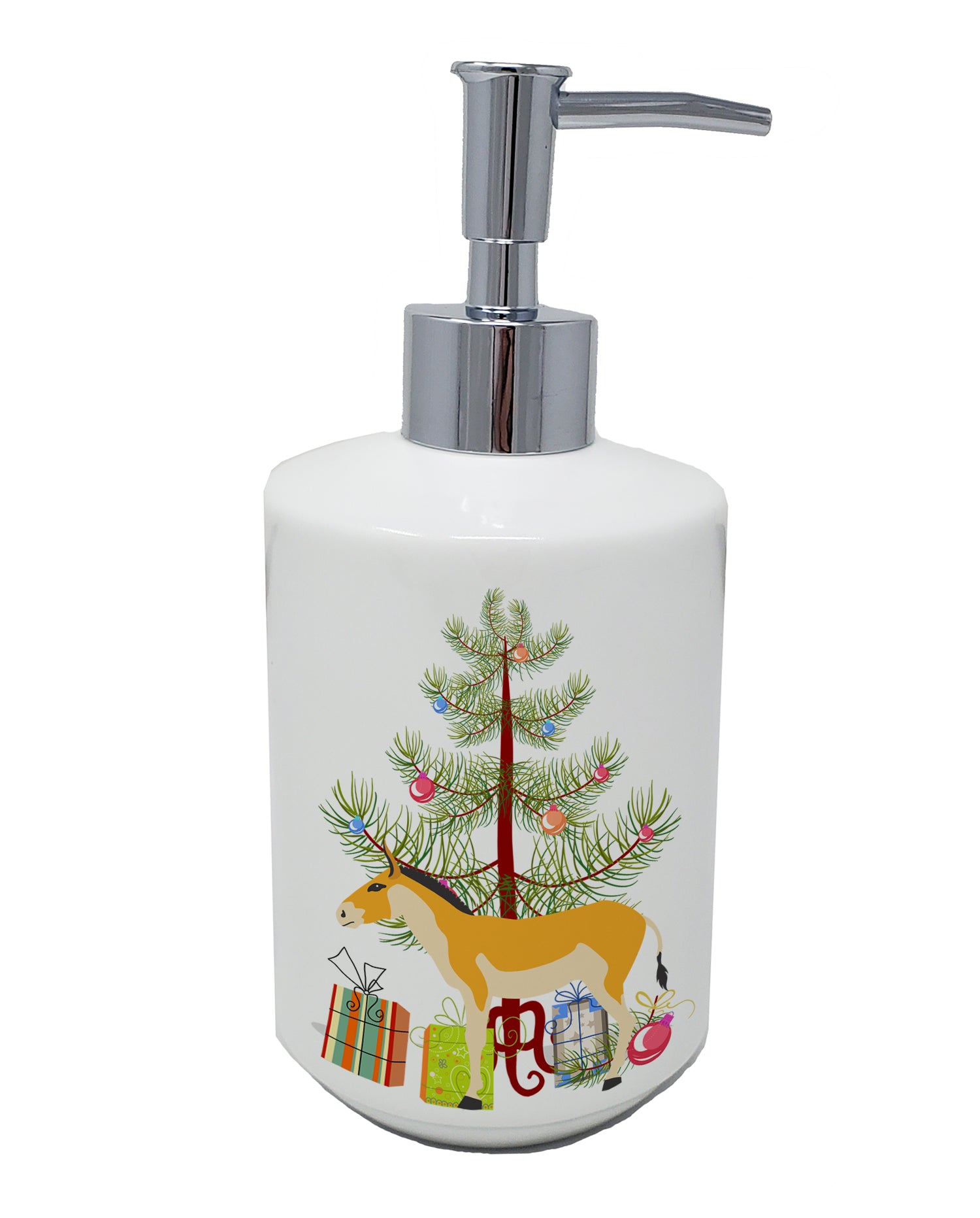 Buy this Turkmenian Kulan Donkey Christmas Ceramic Soap Dispenser