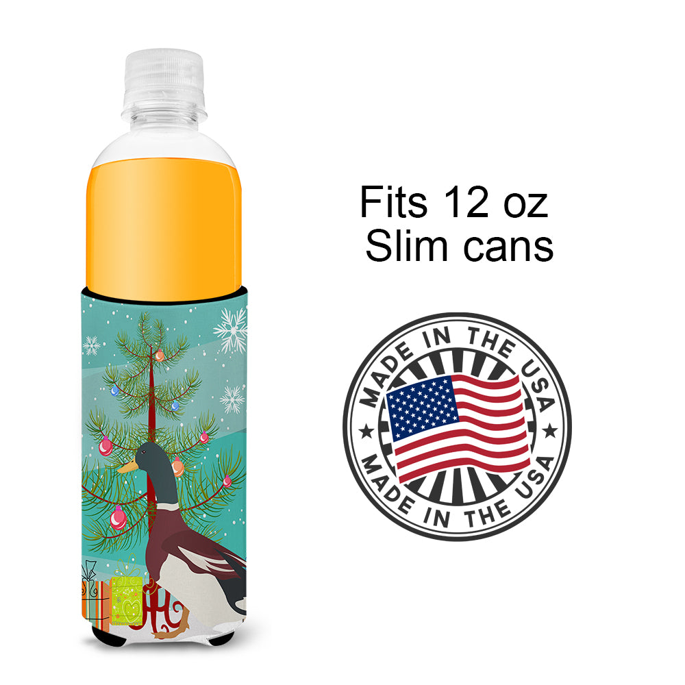Rouen Duck Christmas  Ultra Hugger for slim cans BB9223MUK  the-store.com.
