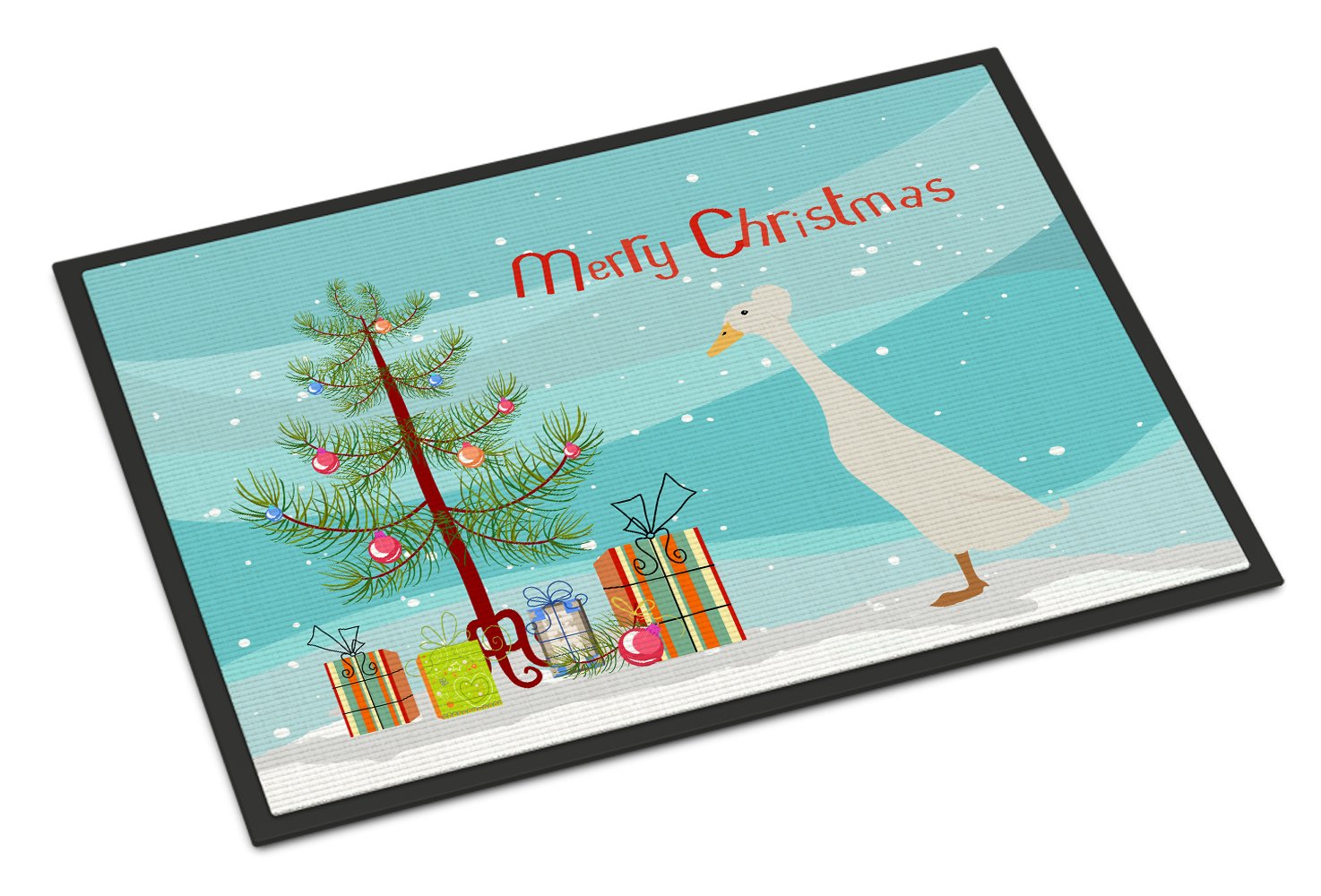 Bali Duck Christmas Indoor or Outdoor Mat 24x36 BB9226JMAT by Caroline's Treasures